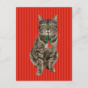 Tarjeta postal de vacaciones "Muffin Digs Navidade