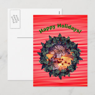 Tarjeta postal de vacaciones para Navidades de gui