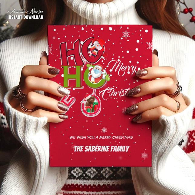 Tarjeta postal de vacaciones para Navidades de HO  (Subido por el creador)