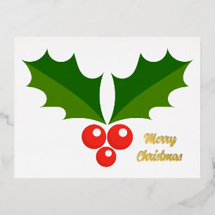Tarjeta postal de vacaciones para Navidades de la