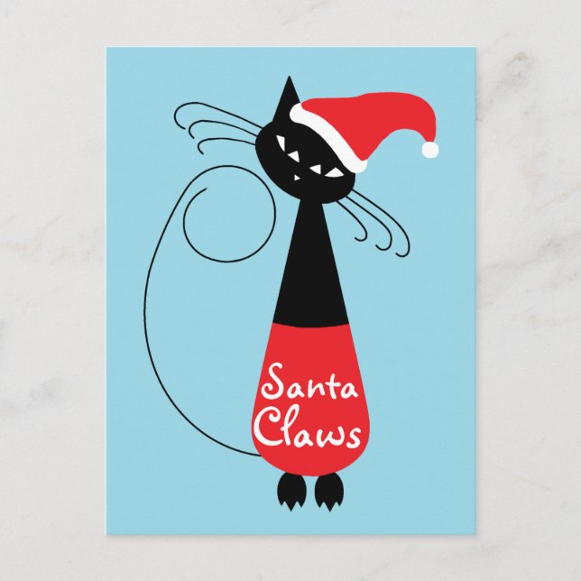 Tarjeta postal de vacaciones para Navidades de San (Anverso)