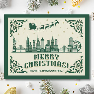 Tarjeta postal de vacaciones para Navidades del Sk