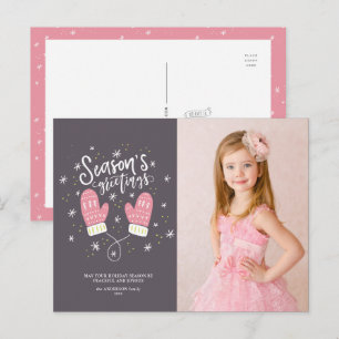 Tarjeta postal de vacaciones para Navidades Hygge 