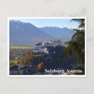 Tarjeta postal de vacaciones - Salzburgo, Austria