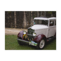 Tarjeta postal de vagón de época