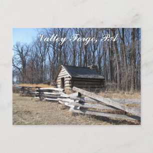Tarjeta postal de Valley Forge, PA