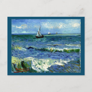 Tarjeta postal de Van Gogh - Marinas (enmarcado)
