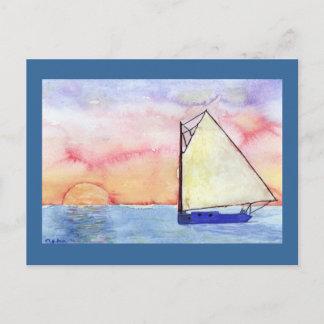 Tarjeta postal de vela