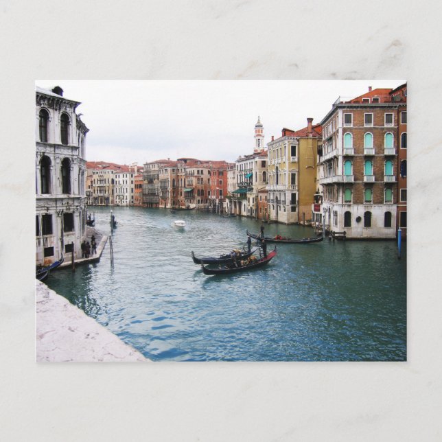 Tarjeta postal de Venecia (Anverso)