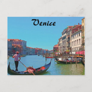 Tarjeta postal de Venecia
