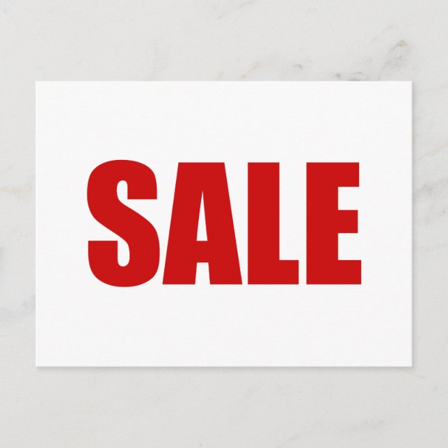 TARJETA POSTAL DE VENTA (Anverso)