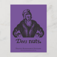 Tarjeta postal de vergüenza de grito