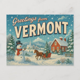Tarjeta postal de VERMONT