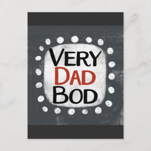 Tarjeta postal de Very Dad Bod