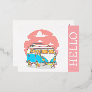 Tarjeta postal de viaje
