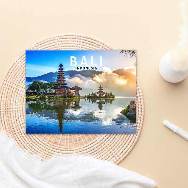 Tarjeta postal de viaje a Bali Indonesia (Subido por el creador)