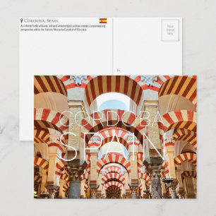 Tarjeta postal de viaje a Córdoba, España