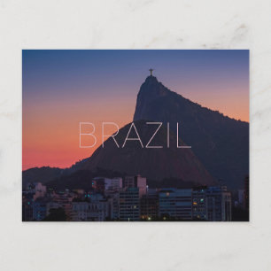 Tarjeta postal de viaje a Río de Janeiro, Brasil