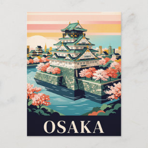 Tarjeta Postal de Viaje Antigua   OSAKA