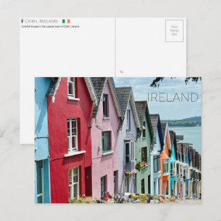 Tarjeta postal de viaje de Cobh, Irlanda