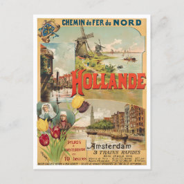 Tarjeta postal de viaje de cosecha en Holanda