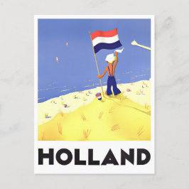 Tarjeta postal de viaje de cosecha en Holanda