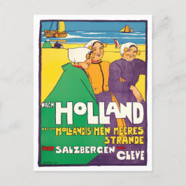 Tarjeta postal de viaje de cosecha en Holanda