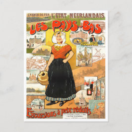 Tarjeta postal de viaje de cosecha en Holanda