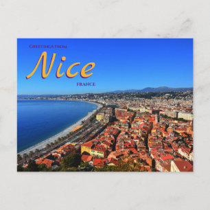 Tarjeta postal de viaje de la ciudad escénica de N