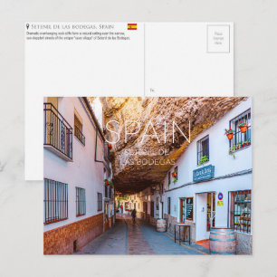 Tarjeta Postal de Viaje de Setenil De Las Bodegas,