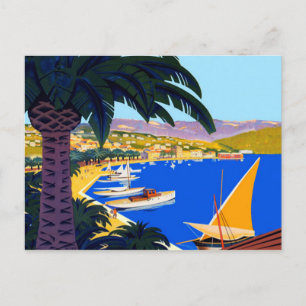 Tarjeta postal de viaje del Ilustracion Vintage Co