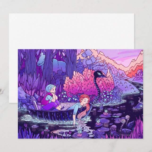 Tarjeta postal de viaje por río negro (Anverso / Reverso)