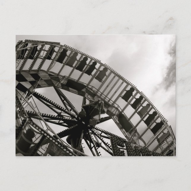 Tarjeta postal de viaje por tierra de aire (Anverso)