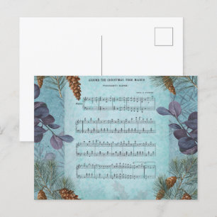 TARJETA POSTAL DE VINTAGE CHRISTMAS