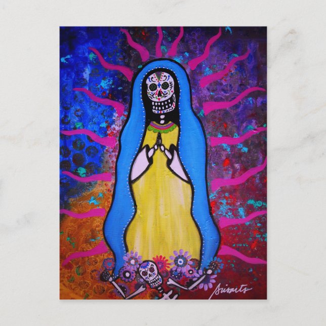 TARJETA POSTAL DE VIRGEN GUADALUPE (Anverso)