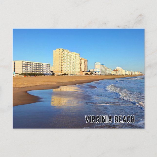 Tarjeta postal de Virginia Beach (Anverso)