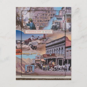 Tarjeta postal de Virginia City Nevada