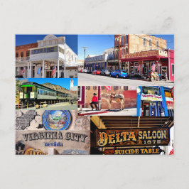 Tarjeta postal de Virginia City, Nevada