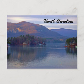 Tarjeta postal de vista de montaña