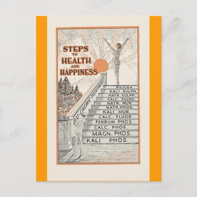 Tarjeta postal de vitaminas de publicidad australi (Anverso)