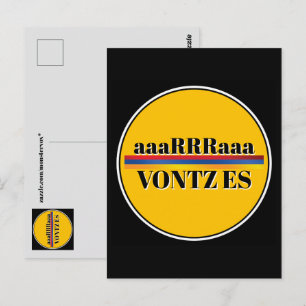 Tarjeta postal de Vontz Es