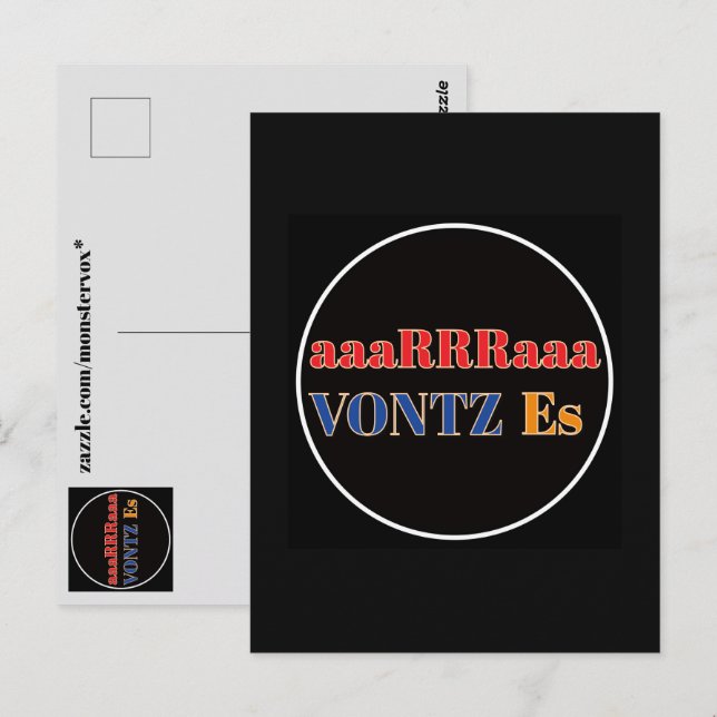 Tarjeta postal de Vontz Es (Anverso / Reverso)