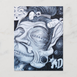 tarjeta postal de vudú