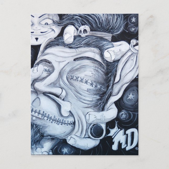 tarjeta postal de vudú (Anverso)