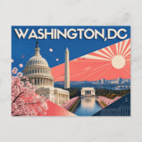 Tarjeta postal de Washington DC