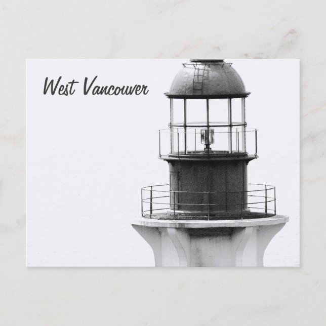 Tarjeta postal de West Vancouver (Anverso)