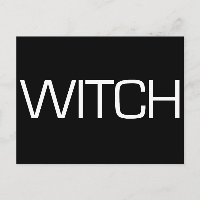 Tarjeta postal de WITCH (Anverso)