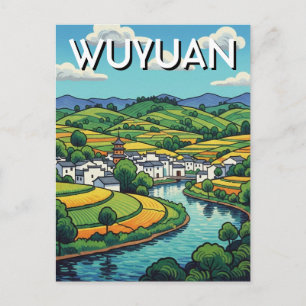 Tarjeta postal de Wuyuan China