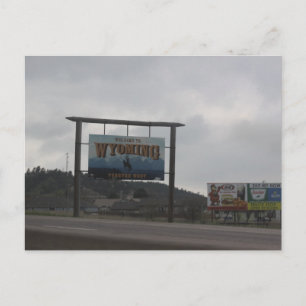 Tarjeta postal de Wyoming