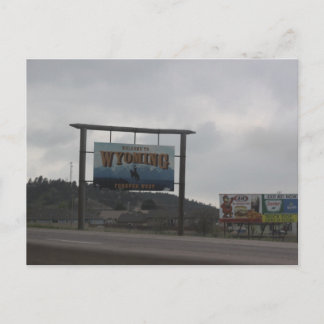 Tarjeta postal de Wyoming